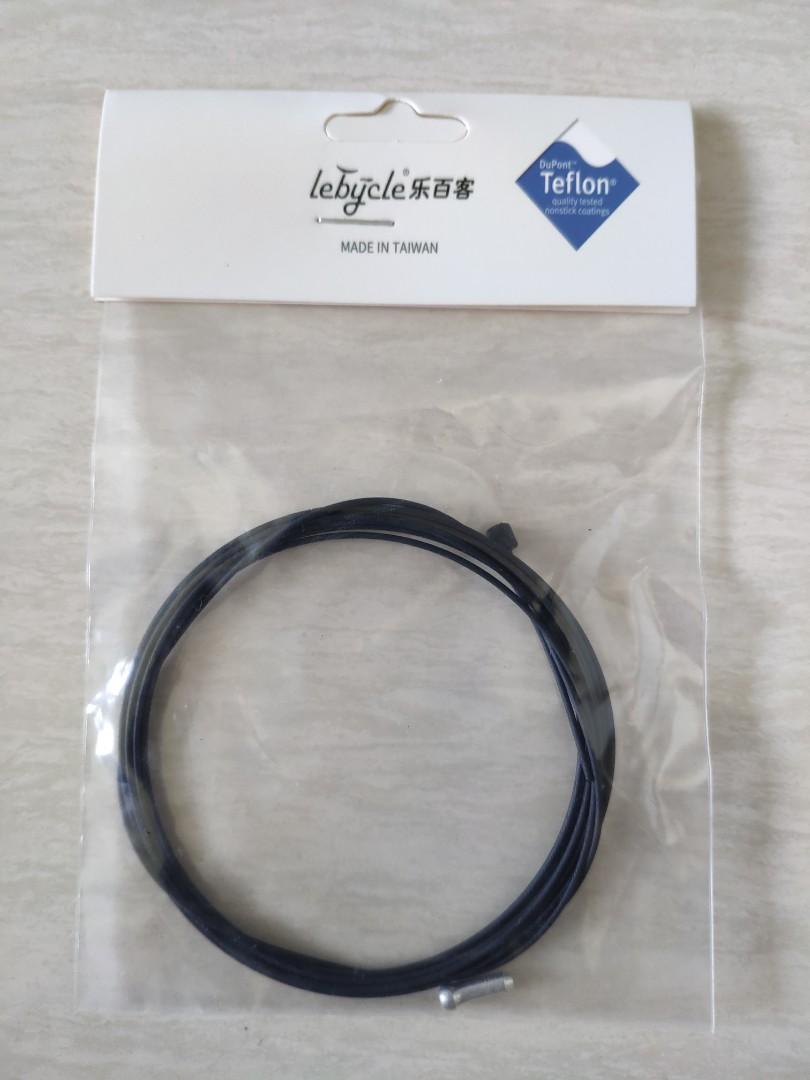 Teflon coated inner cables for brakes and shifter. Cable housings