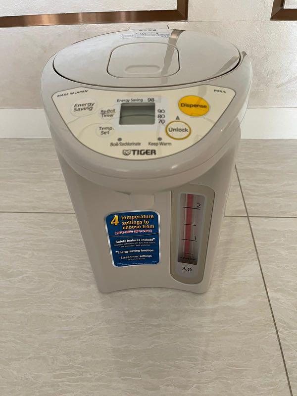 Tiger Hot Water 3L Dispenser (made in Japan model), TV & Home