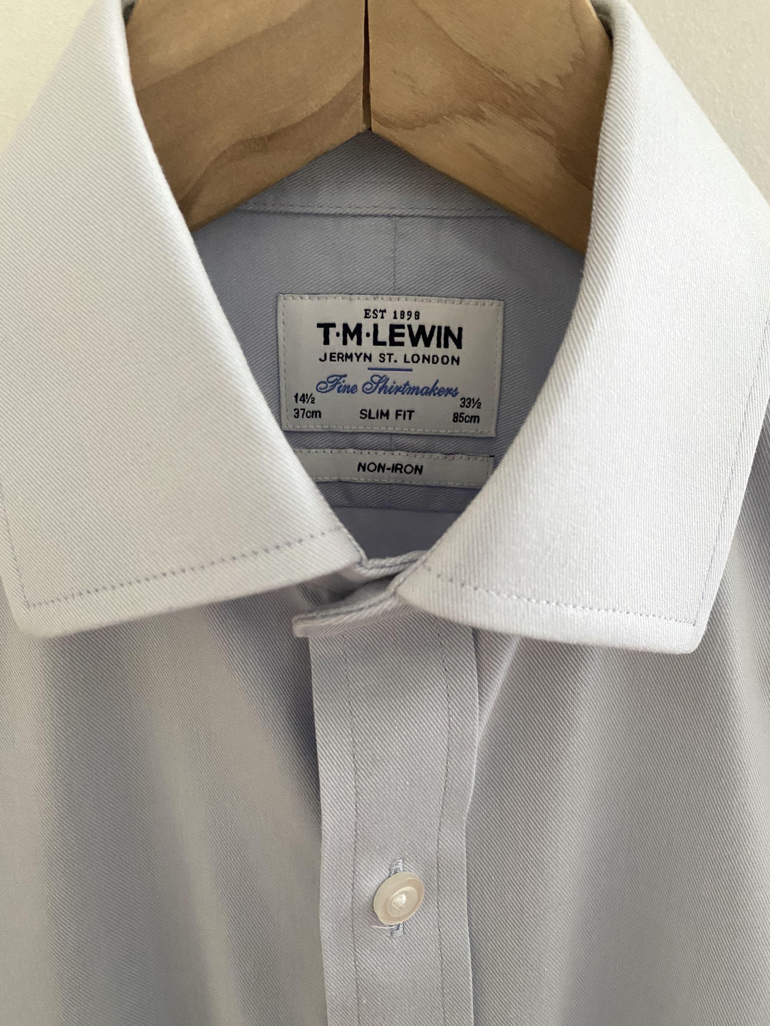 Lewin Non-Iron Formal Shirt, Men's Fashion, Tops & Sets, Formal Carousell