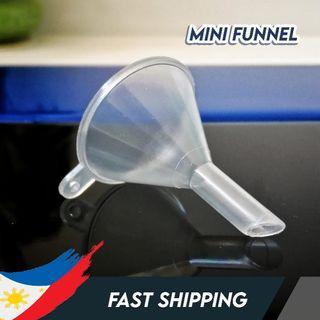 Transparent Mini Funnel | Plastic Mini Funnel (Embudo) for Essential Oil / Liptint