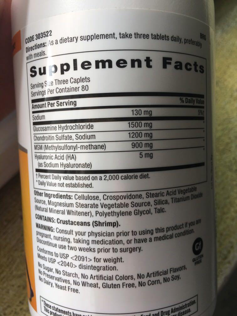 TriFlex Joint Health Dietary Supplement, Health & Nutrition, Health