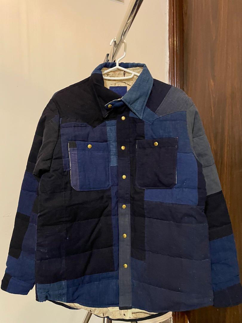 Visvim ICT Kerchief Down Jacket Kofu, 男裝, 外套及戶外衣服- Carousell