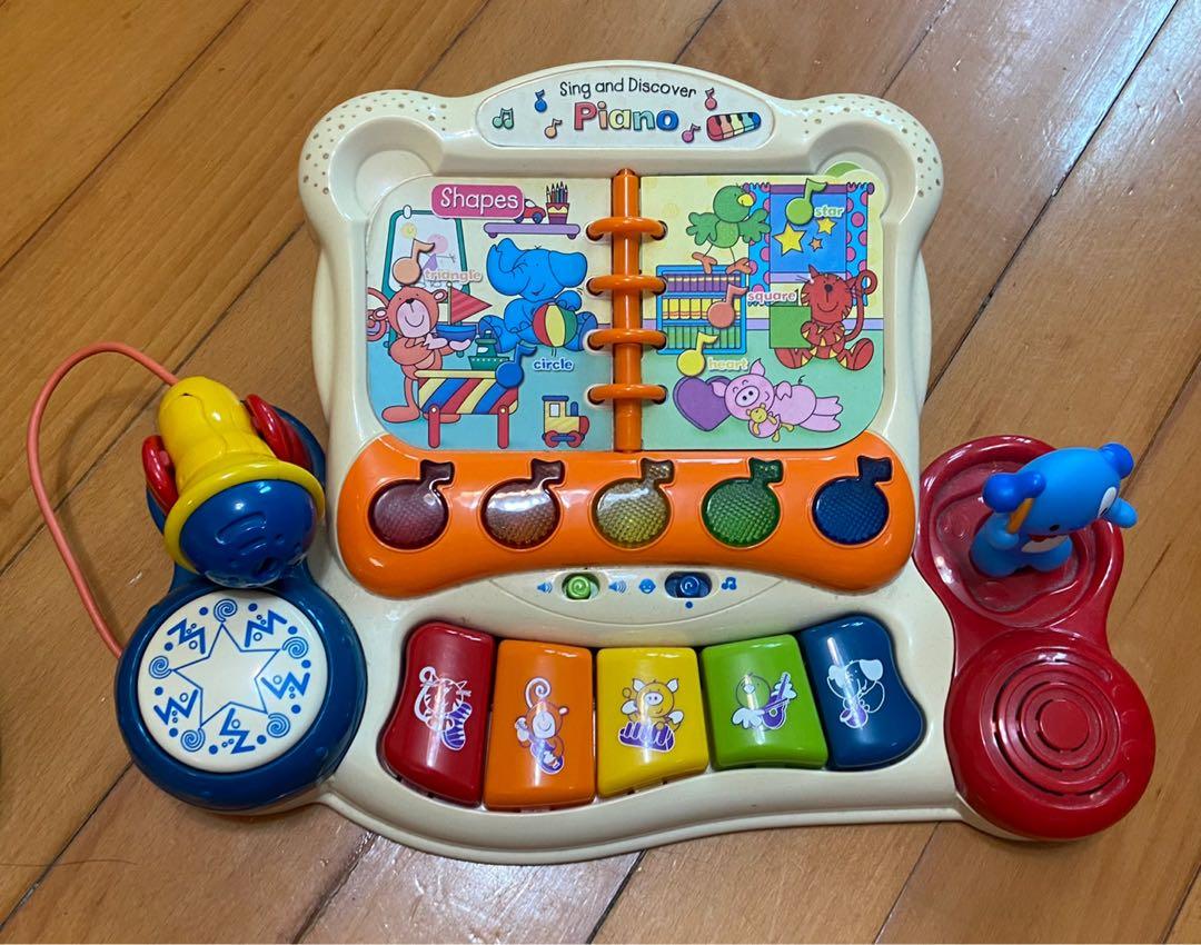 Vtech Sing and Discover Piano, 兒童＆孕婦用品, 嬰兒玩具 Carousell