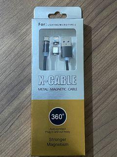 x-cable 360 磁吸充電線