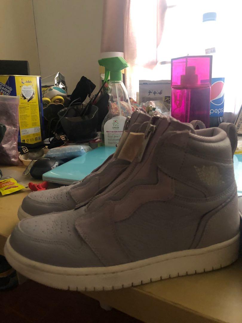 Authentic aj1 ZIP HIGH CUT NIKE AIR JORDAN LILAC