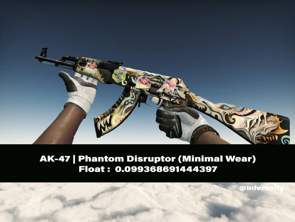 (0.09FV) AK47 Phantom Disruptor MW CSGO SKINS KNIVES, Toys & Games