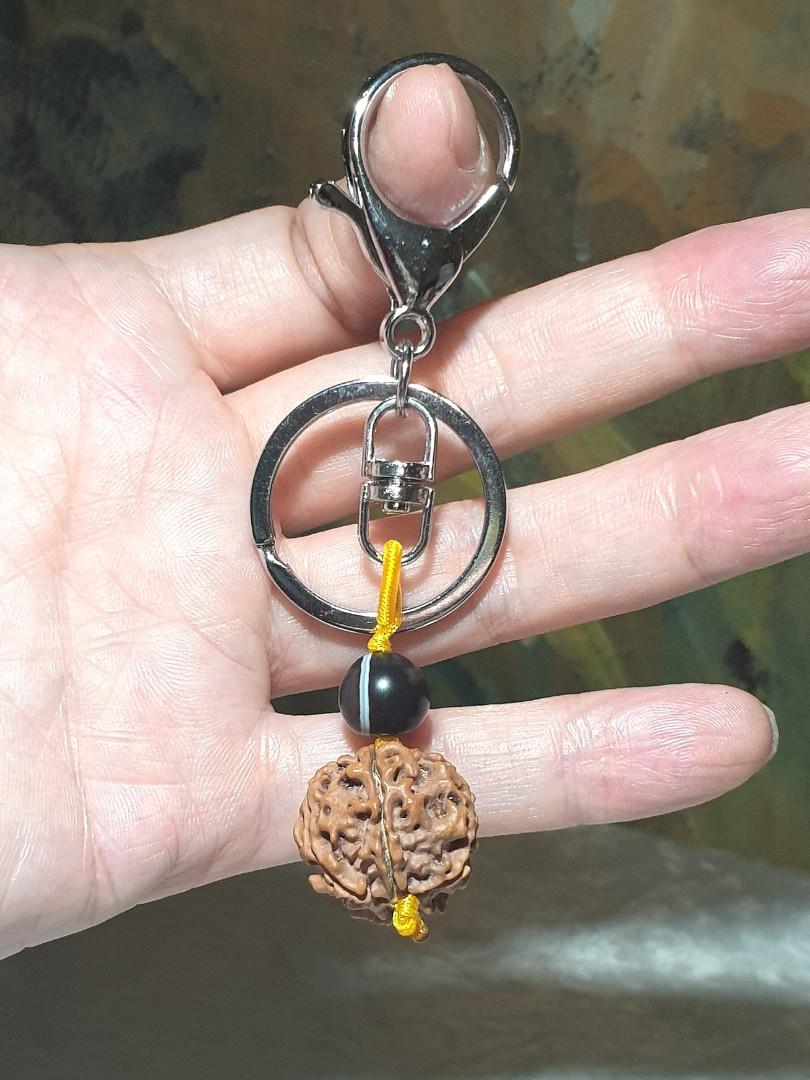 Rudraksha keychain sales