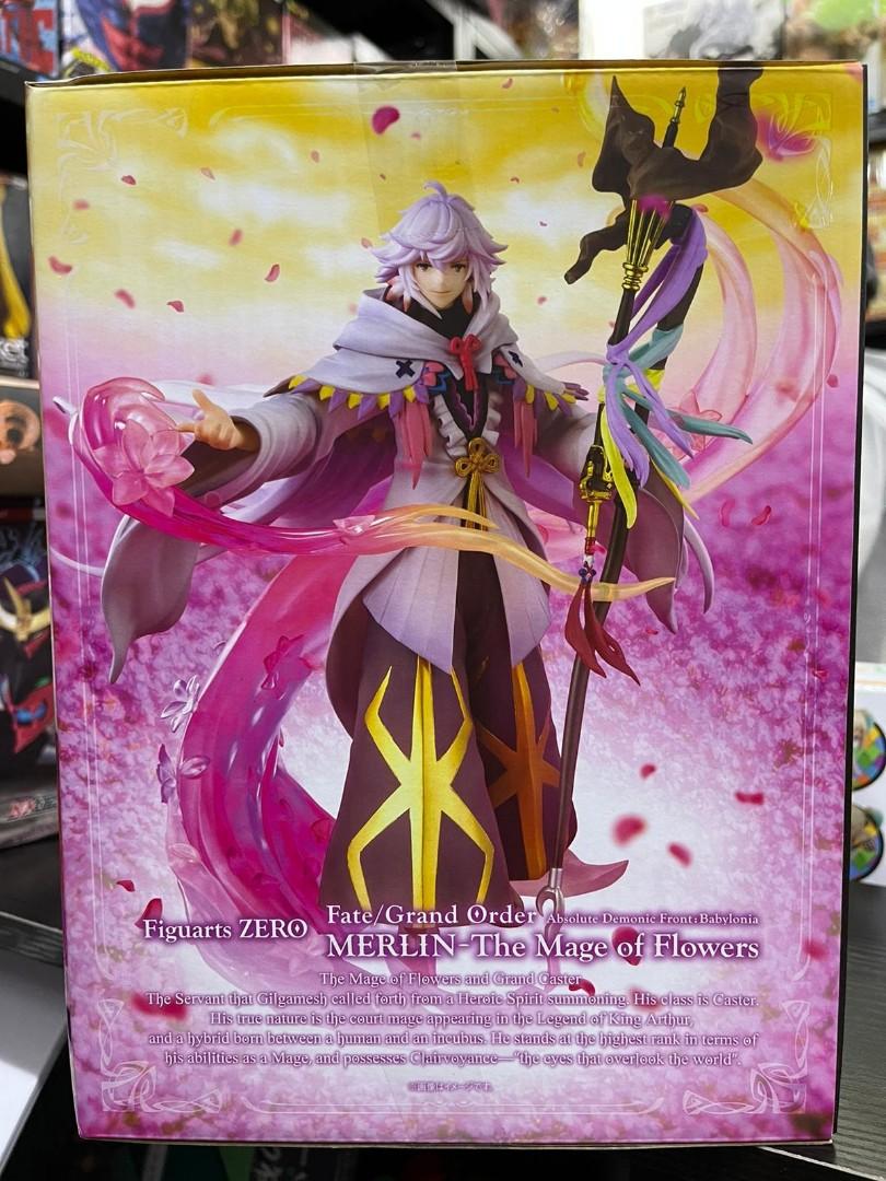 現貨 全新正版figuarts Zero Fgo 梅林merlin The Mage Of Flowers 花之魔術師特效景品模型fate Grand Order Figure 興趣及遊戲 玩具 遊戲類 Carousell