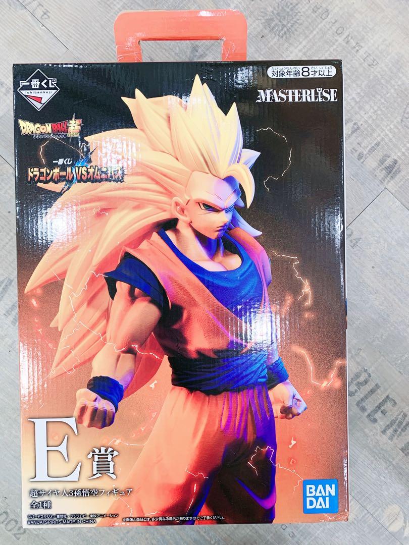 一番賞七龍珠經典對戰組合 暫譯 一番くじドラゴンボールvsオムニバス E賞超級賽亞人3悟空模型 超サイヤ人3孫悟空フィギュア Hkd400 提貨點 西九龍中心6樓蘋果商場6063 交收 深水埗地鐵站