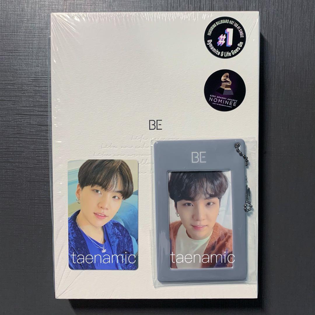 放bts Be Essential Ver 特典suga Suga小卡 興趣及遊戲 收藏品及紀念品 韓流 Carousell