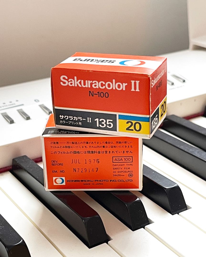 罕有菲林 Sakura sakuracolor II 100 負片 過期 film negative camera not agfa ...