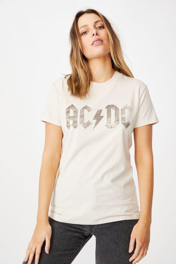 Acdc Graphic Tee Women S Fashion Tops Shirts On Carousell