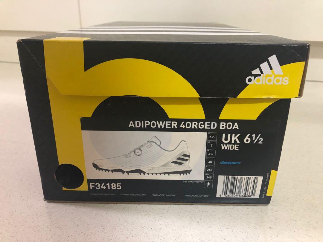 Adidas Adipower 4orged Boa Golf Shoes Men s Fashion Footwear Sneakers on Carousell