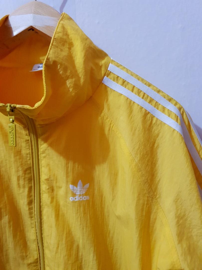 Adidas yellow stadium jacket outlet