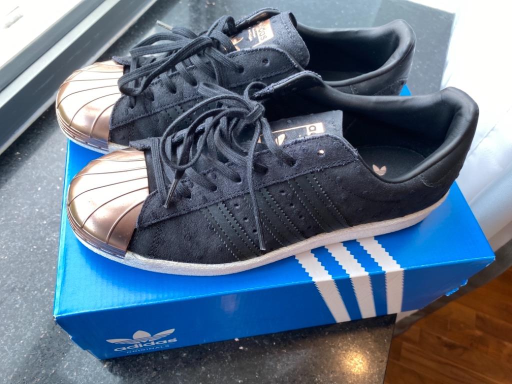 Adidas superstar trainers rose gold hotsell