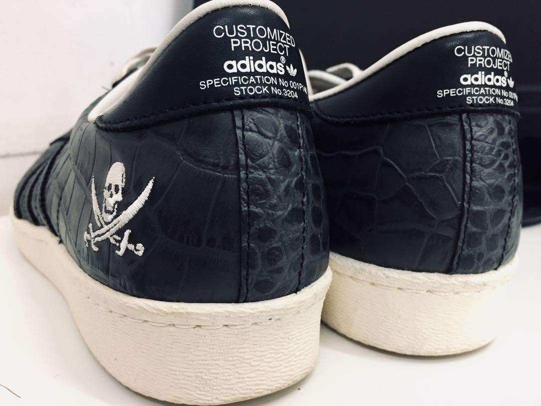 Adidas consortium x neighborhood superstar 80s '10th anniversary' 2025