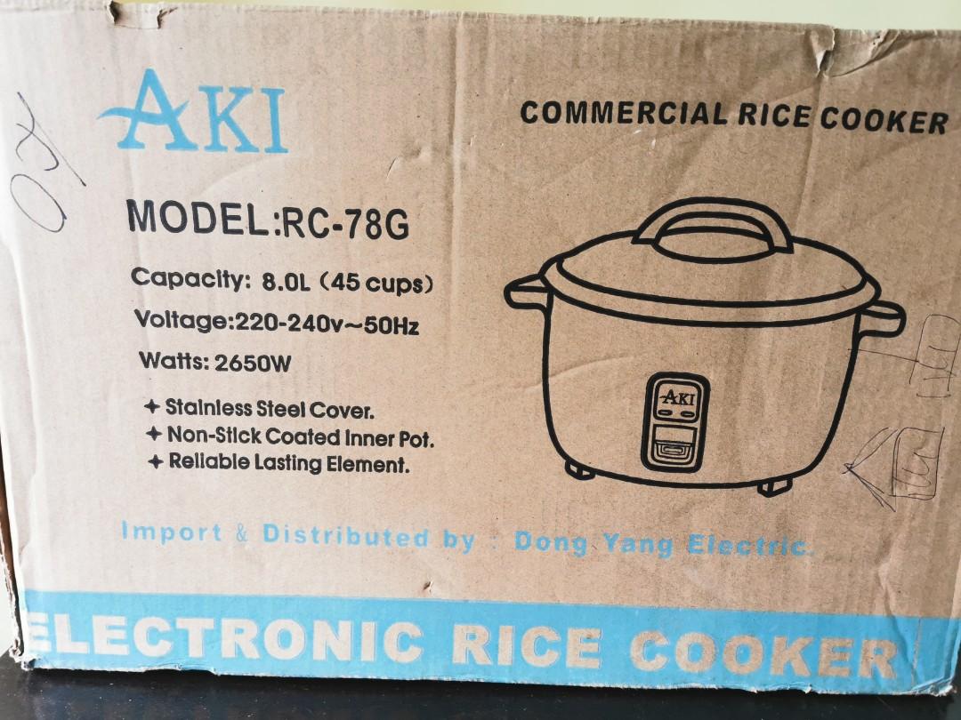 AKI rice cooker ( RC-98 ) - Appliances - Singapore