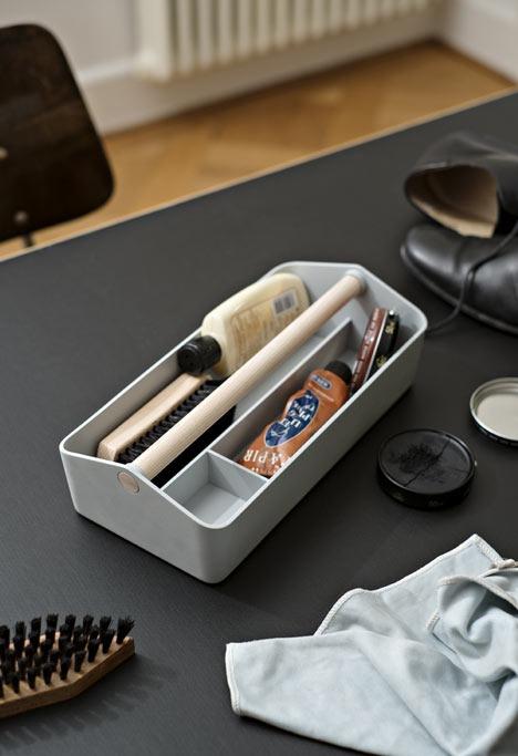 Alessi CARGO Box - Multipurpose Container or Tray - White, Furniture ...