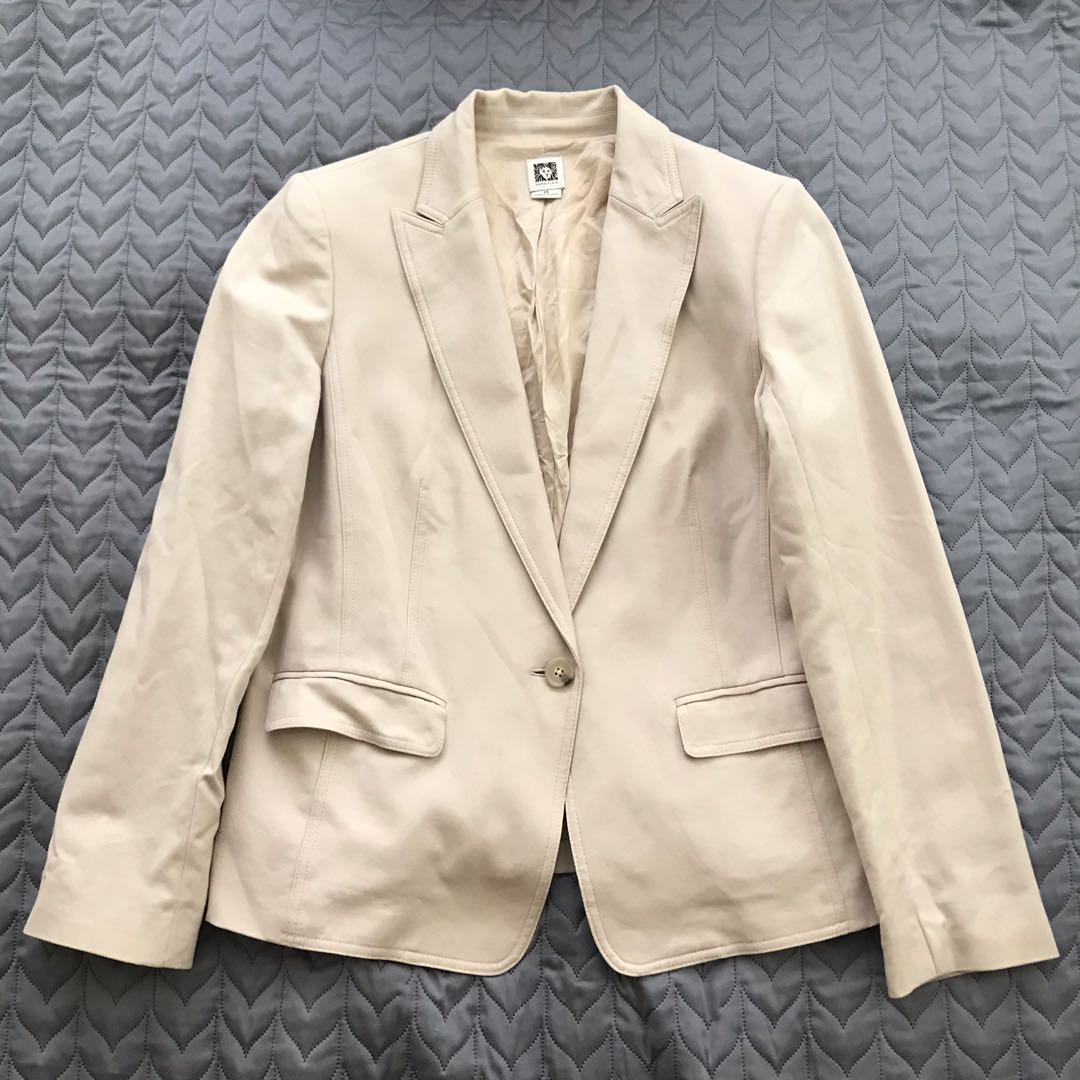 ANNE KLEIN blazer coat LAST PRICE Women s Fashion