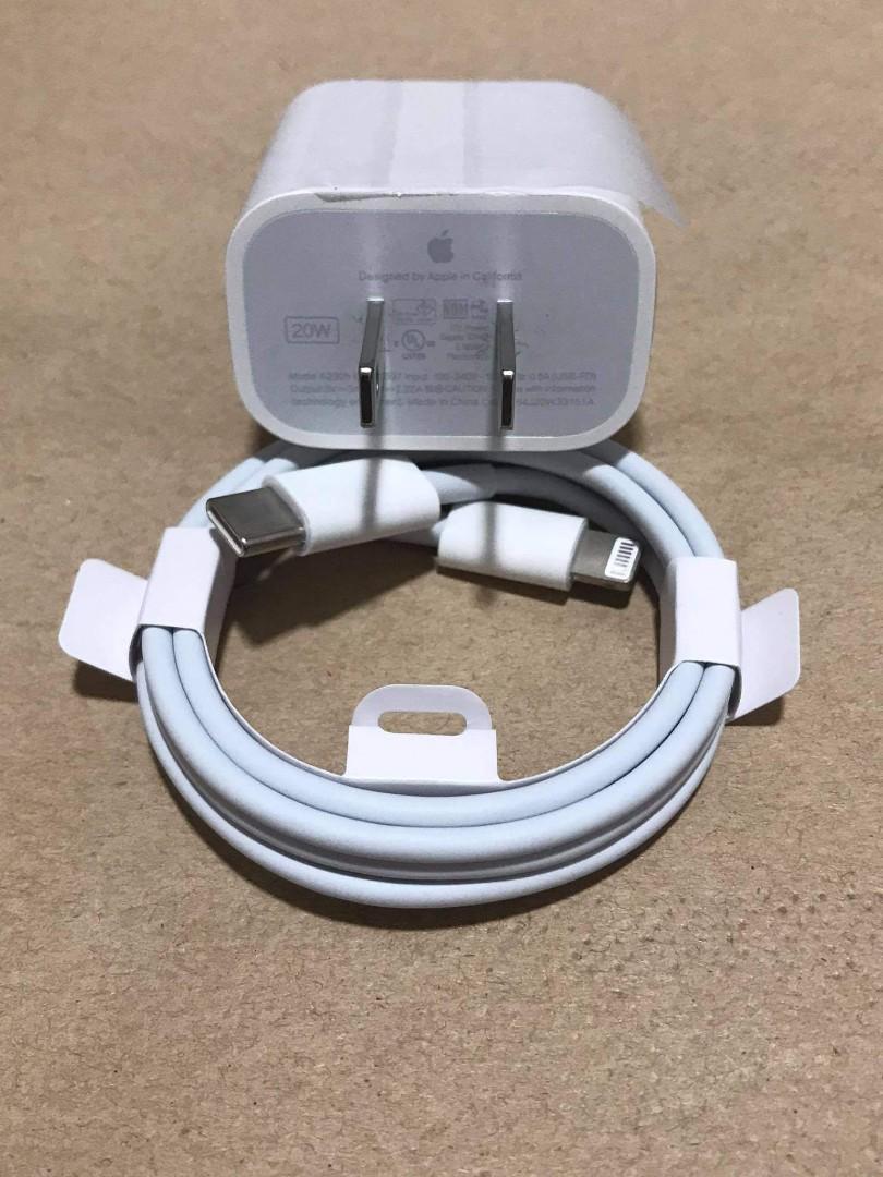 Apple iPhone Charger 20watts adapter and Usb c to Lightning cable (Category: Chargers & Cables) located in San Juan City. Submitted by ajplata (Listing ID 1072256933, Image 1). Description: Apple iPhone Charger 20watts adapter and Usb c to Lightning cable For Php 700 set Cable only - Php 300 Adapter only - Php 550 Brand new. Good quality. Guaranteed Fast charger For pick up or delivery We accept resellers.