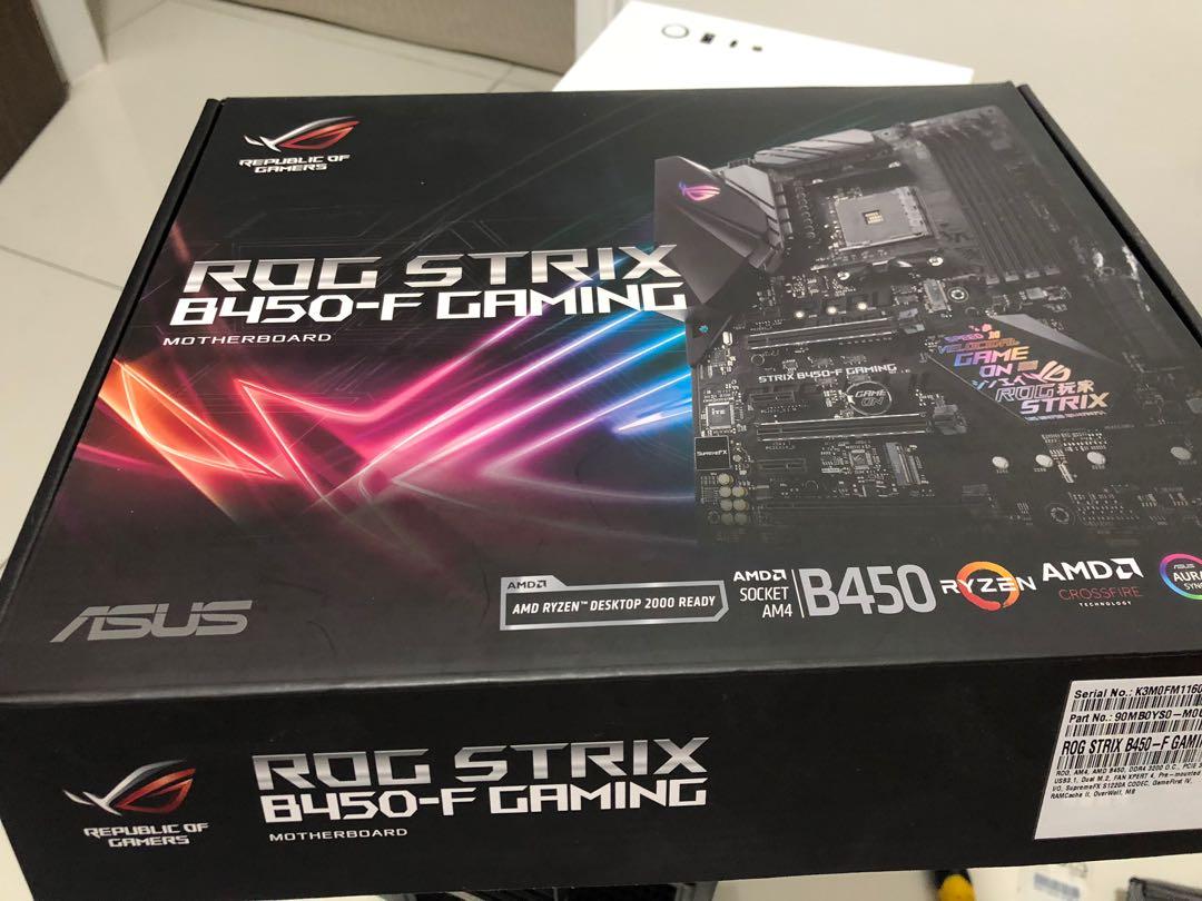 Asus b450f rog strix Computers Tech Parts Accessories