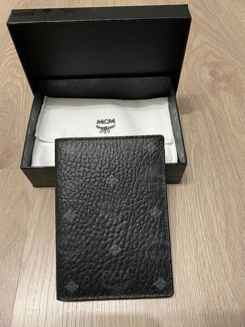 Authentic MCM Passport Holder, Luxury, Bags & Wallets on Carousell
