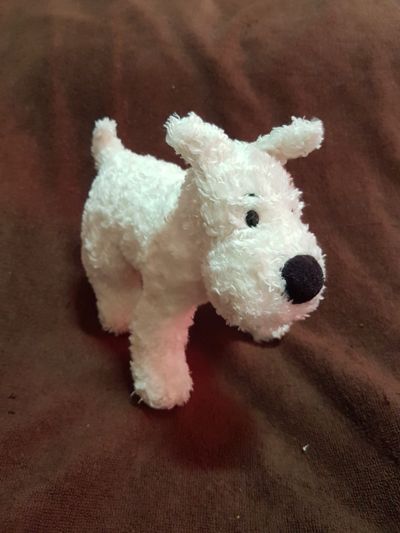 Tintin snowy stuffed dog sales
