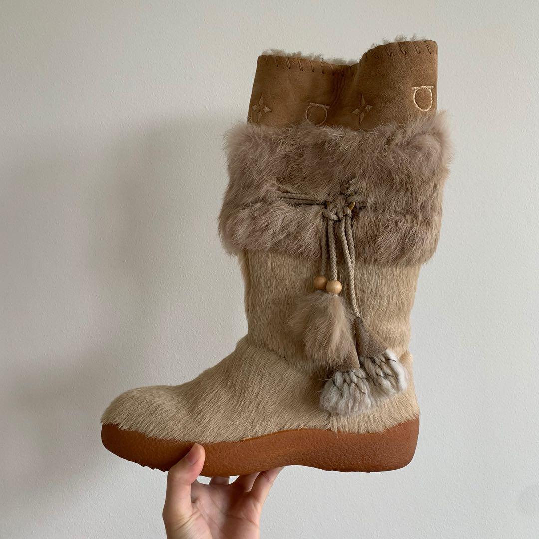 ferragamo winter boots