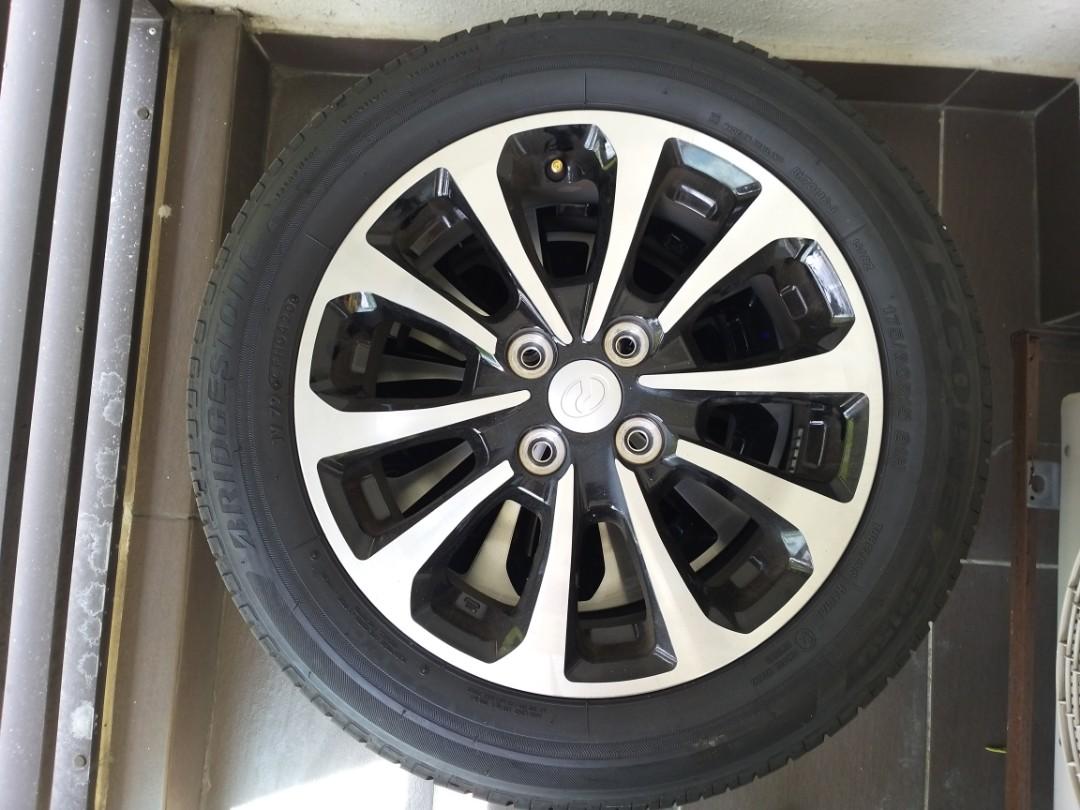 Bezza 2020 Rims + Tyres, Auto Accessories on Carousell