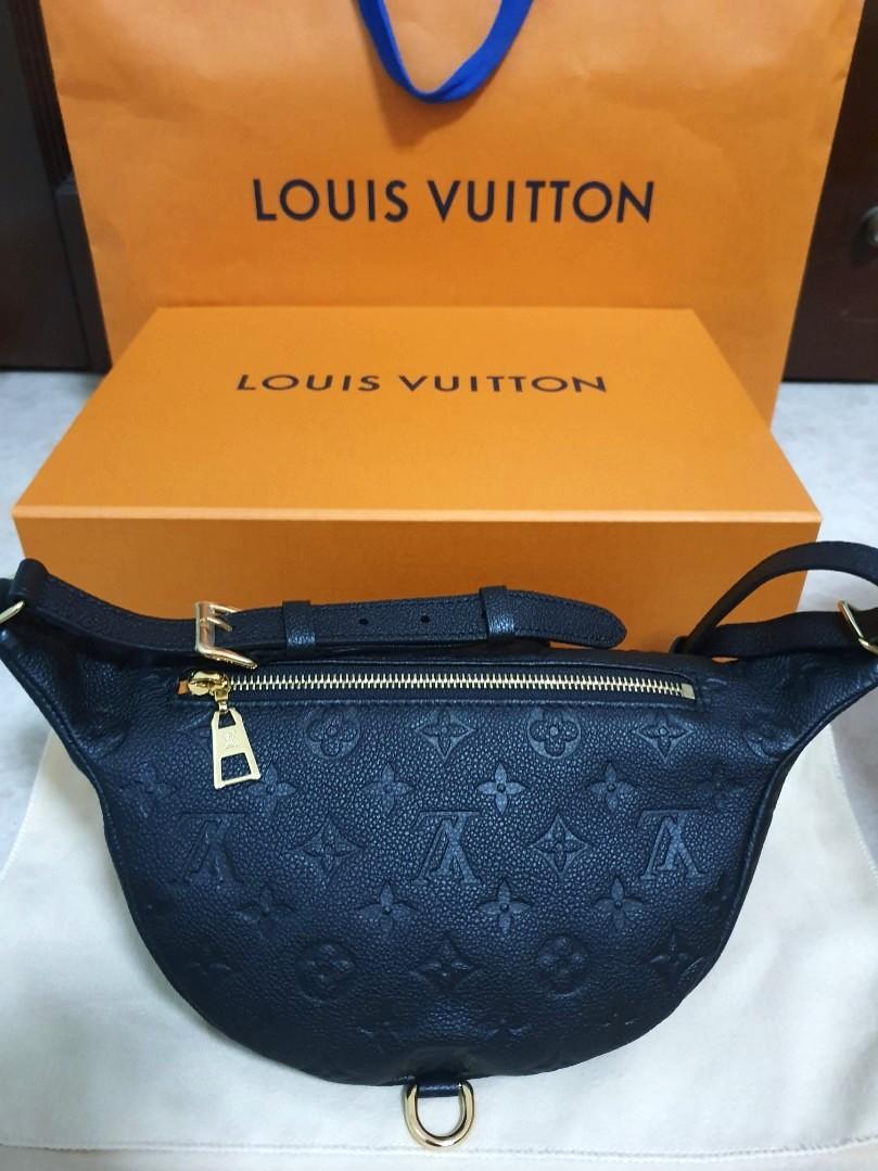 BN Authentic Louis Vuitton Saintonge Monogram Empreinte Bag (Noir