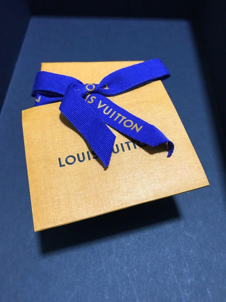 Louis Vuitton × Nigo Silver / Gold Squared Open LV Logo Inlaid Strass Crystal  Bracelet For Men