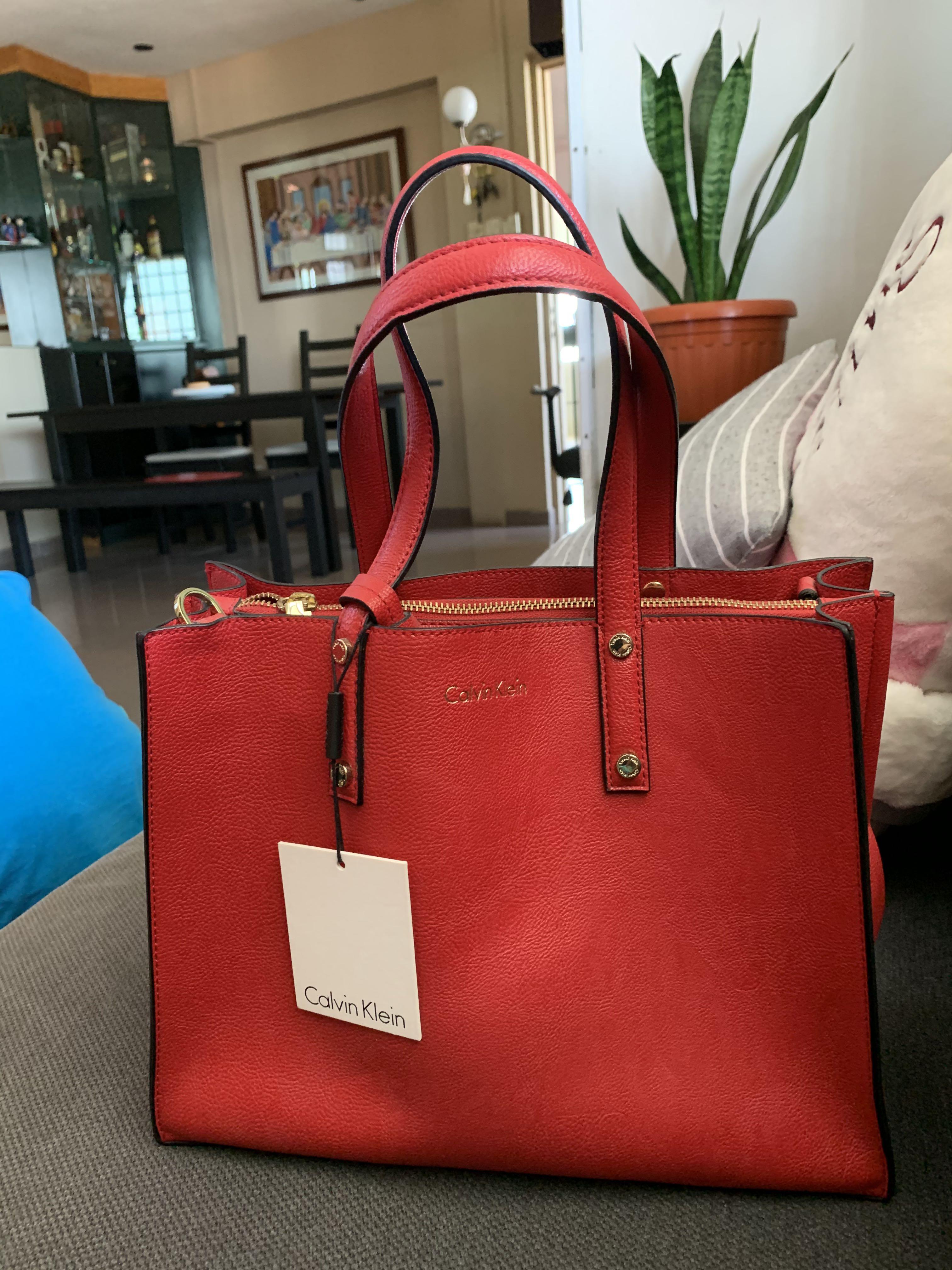 Calvin klein top novelty tote
