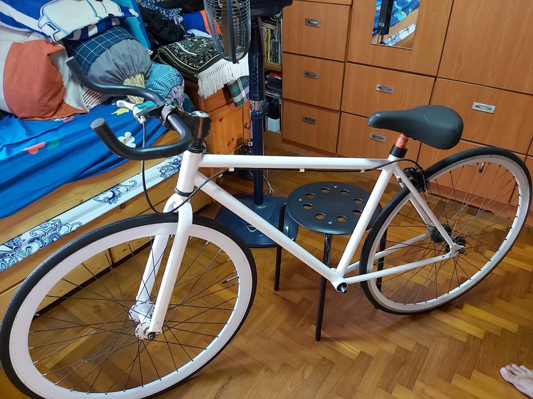 fixie bike set up