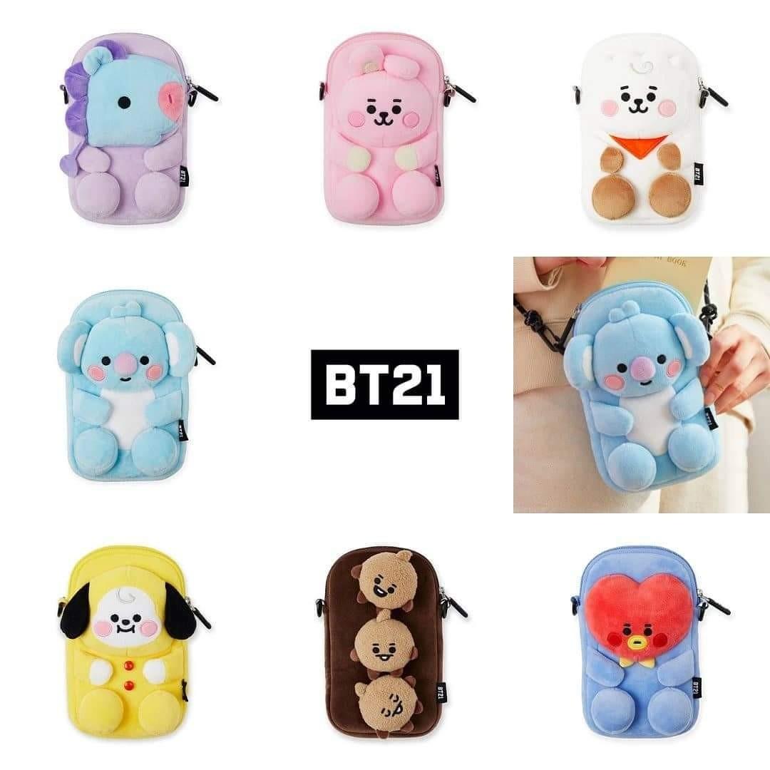 BT21 Baby Plush Cross Bag Hobbies Toys Memorabilia Collectibles K Wave on Carousell