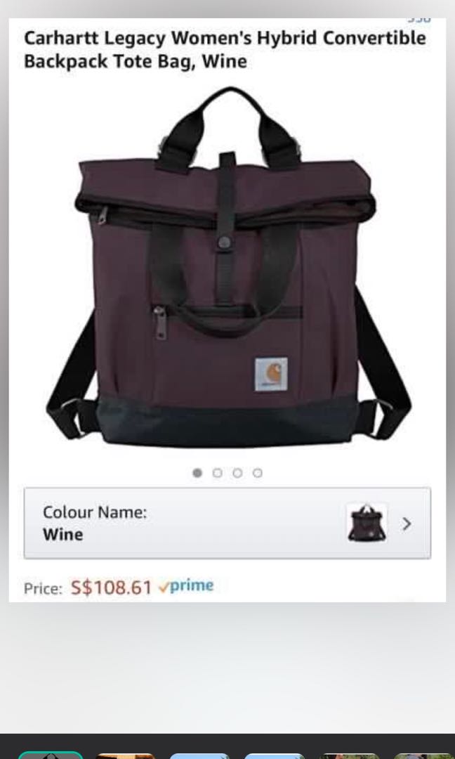 carhartt legacy convertible backpack