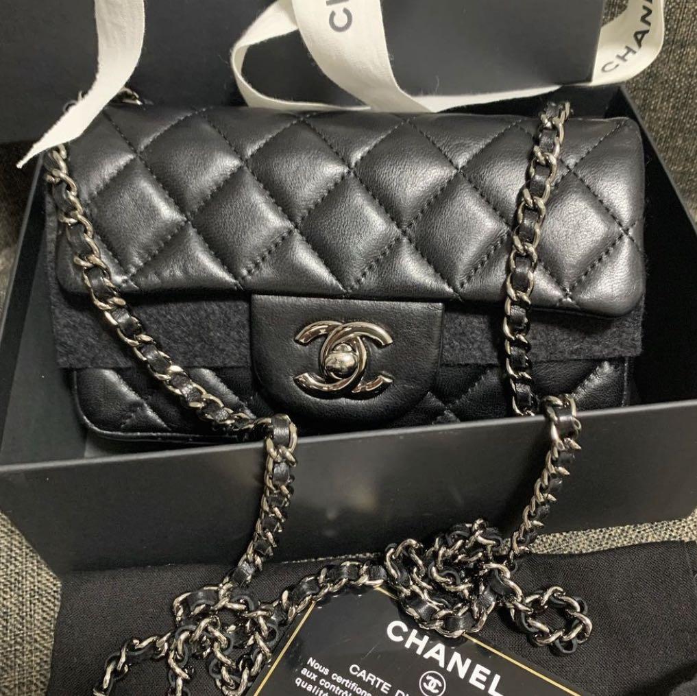 Chanel Caviar Mini Top Handle Bag, Luxury, Bags & Wallets on Carousell