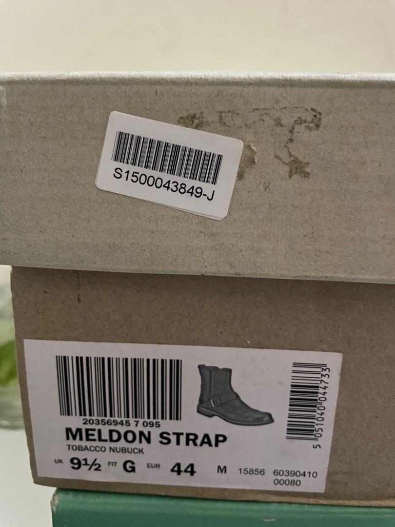 Clarks meldon strap boots top
