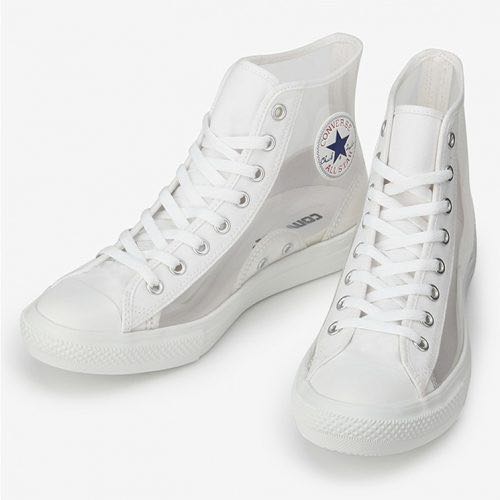 Converse all star light clear material 