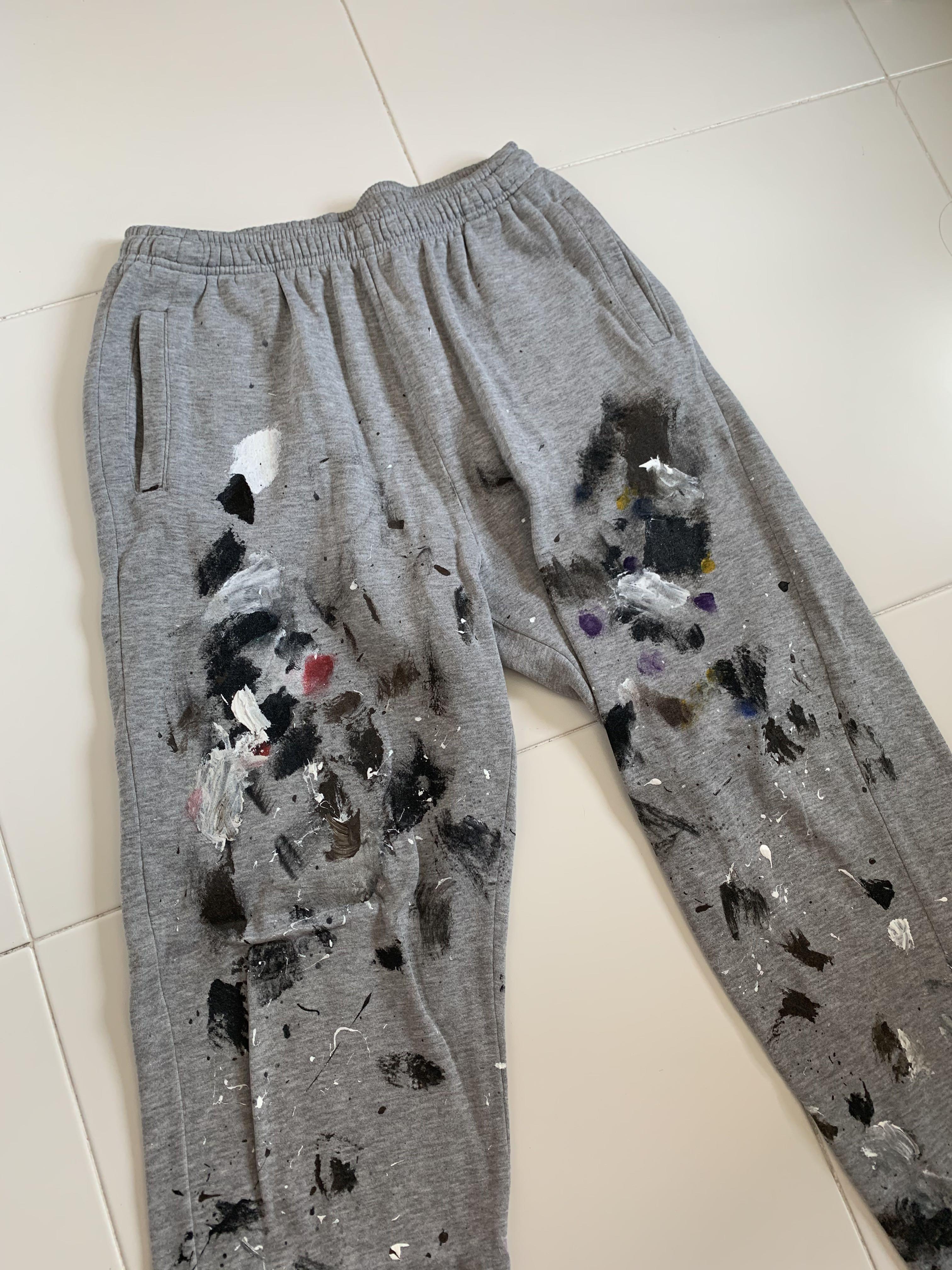 Custom shop painted sweatpants