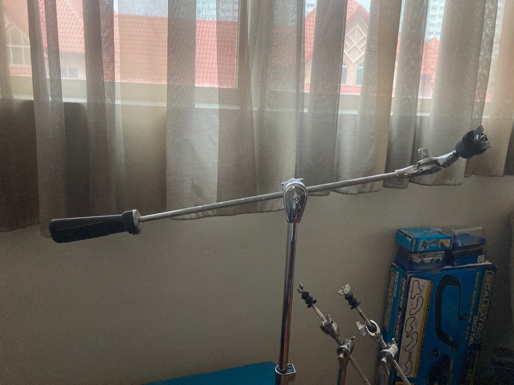 Two Cymbal Stands Boom for heavy ride 103 and basic single