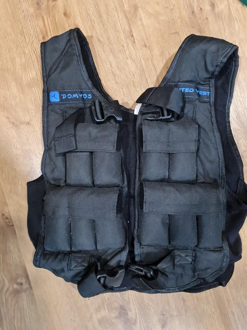 Weighted vest 10kg decathlon deals
