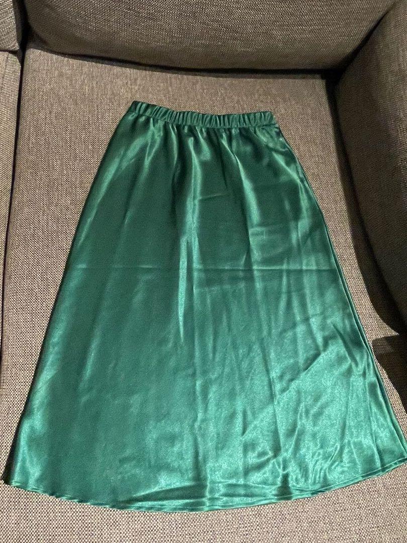 Green skirt shop dotti
