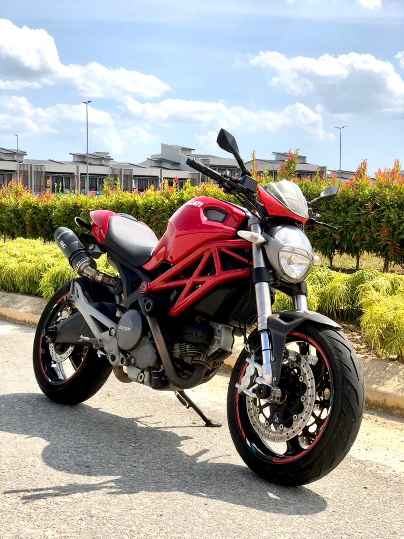 Ducati Monster 795 3 Digit Plat Free Single Seat Jajan Bangsawan