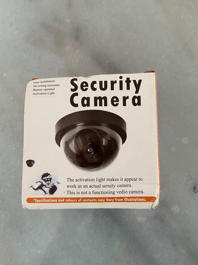 Dummy Security Camera (Category: Security Systems & CCTV Cameras) located in Singapore. Submitted by z050075 (Listing ID 1072183350, Image 1). Description: Box slightly damaged as per picture due to transport. But item is well.