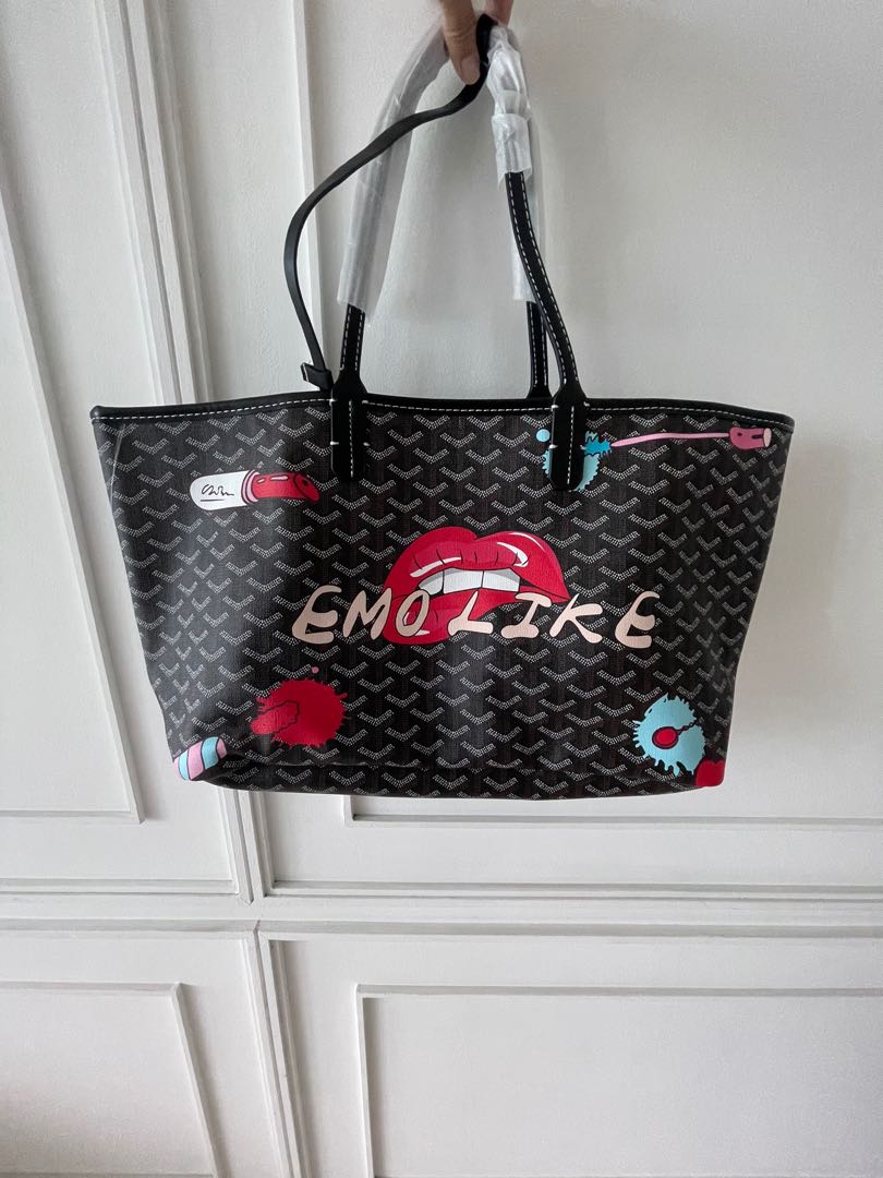 Emo Like Tote Bag Women S Fashion Bags Wallets Handbags On Carousell