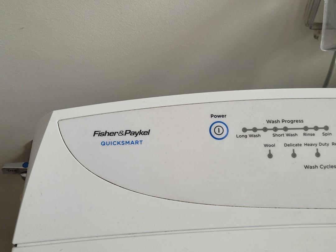 Fisher & Paykel Quicksmart Top loading washer for sale., TV & Home Appliances, Washing Machines