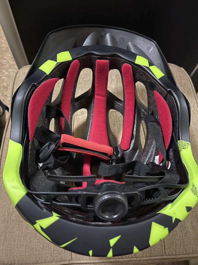 Fox Flux helmet size L Sports Equipment Bicycles Parts Parts Accessories on Carousell