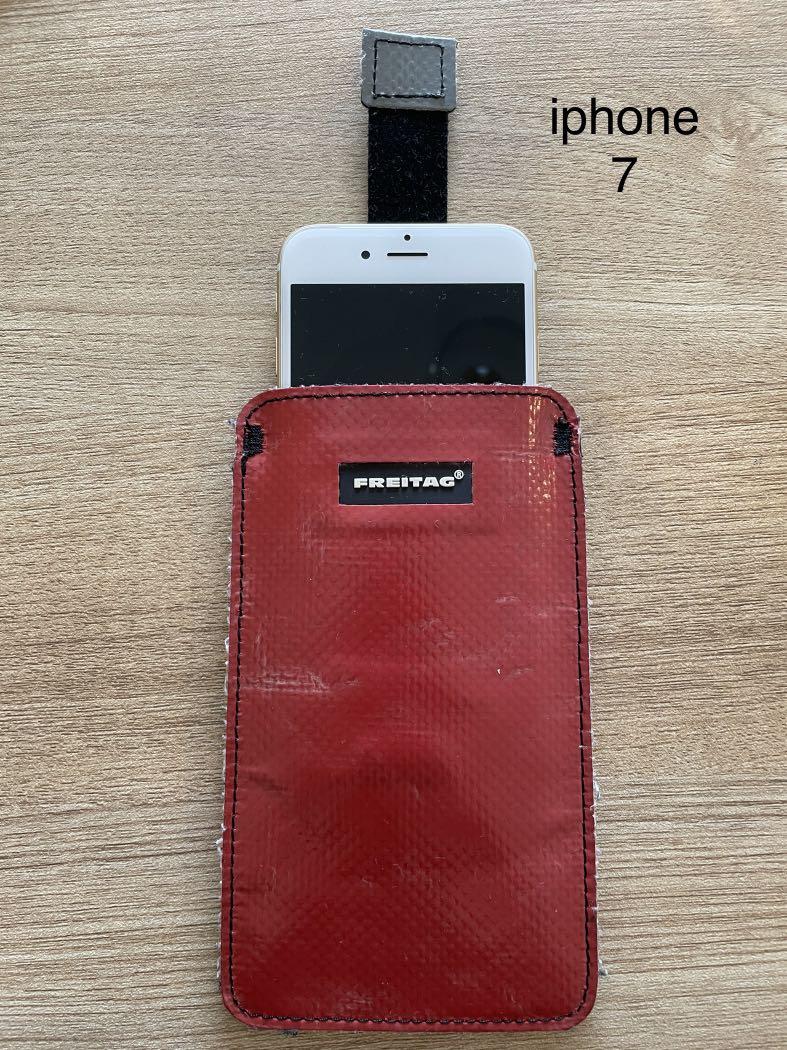 Freitag Phone Case Red Grey Mobile Phones Gadgets Mobile Gadget Accessories Cases Sleeves On Carousell