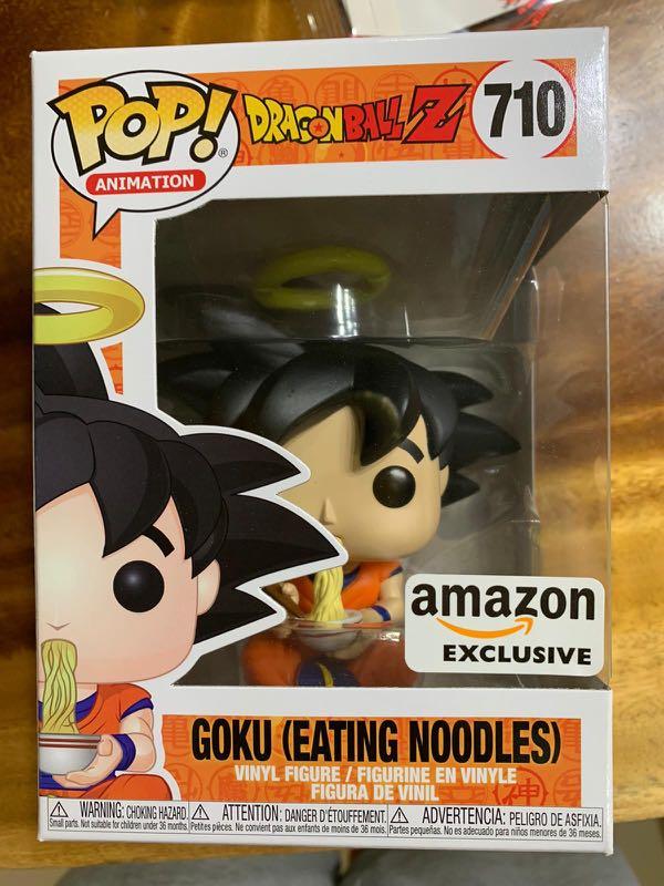 POP Funko Dragon Ball Z 710 Goku Eating Noodles