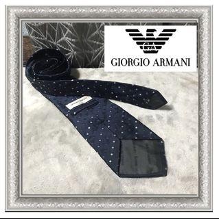 Giorgio Armani Necktie 100 % Silk Made In Italy (Authentic)